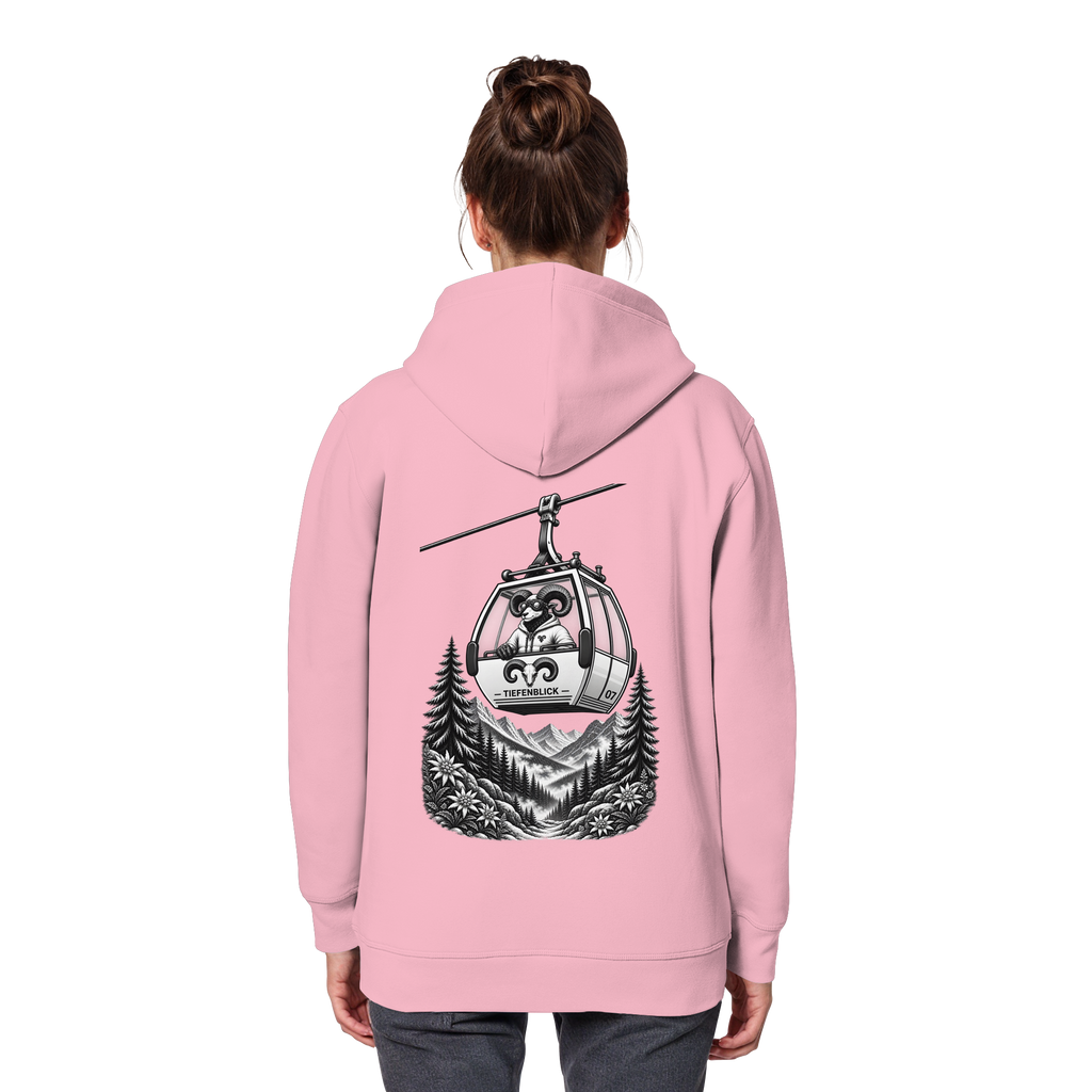 Tiefenblick Gondel Fun  - Organic Basic Hoodie