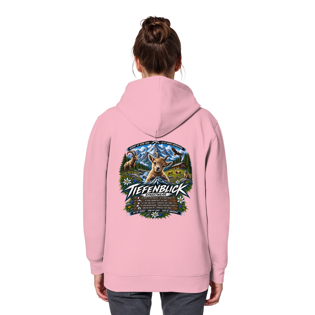 Tiefenblick Respekt Edition - Organic Basic Hoodie