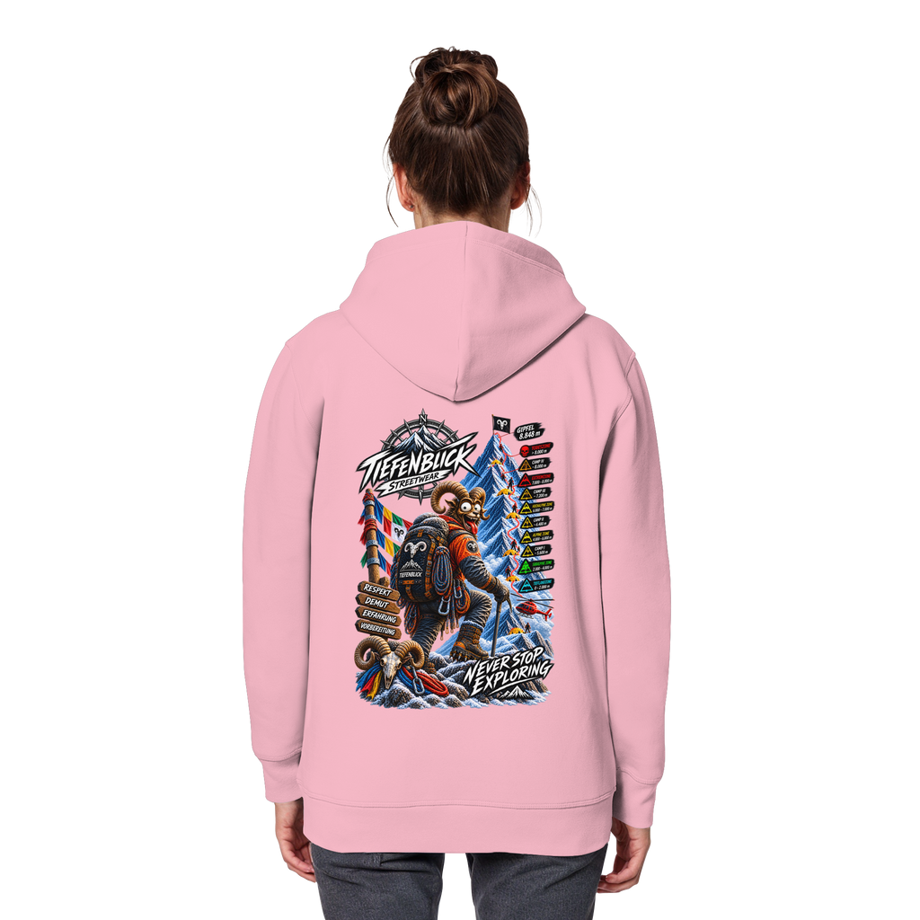 Tiefenblick Todeszone Fun - Organic Basic Hoodie
