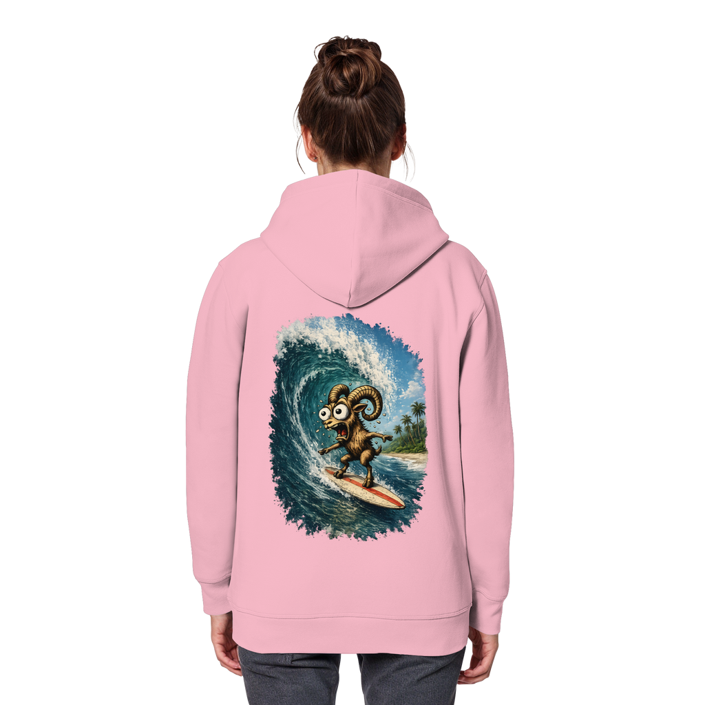 Tiefenblick Urlaub Fun  - Organic Basic Hoodie