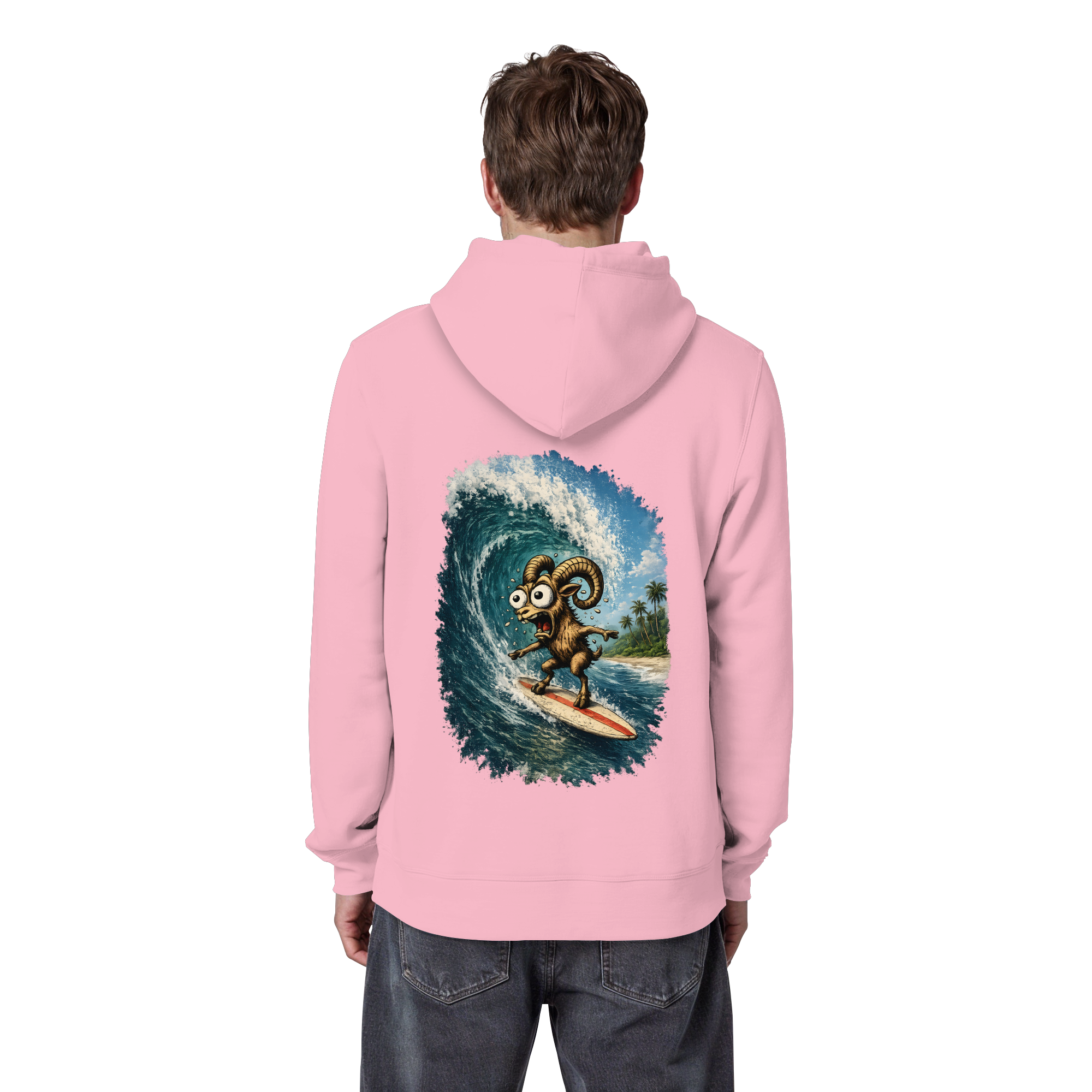 Tiefenblick Urlaub Fun  - Organic Basic Hoodie
