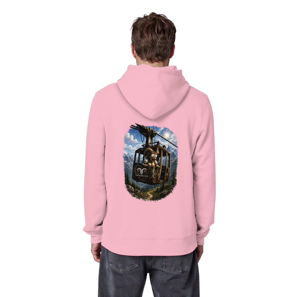 Tiefenblick Gondel Adrenalin Fun - Organic Basic Hoodie