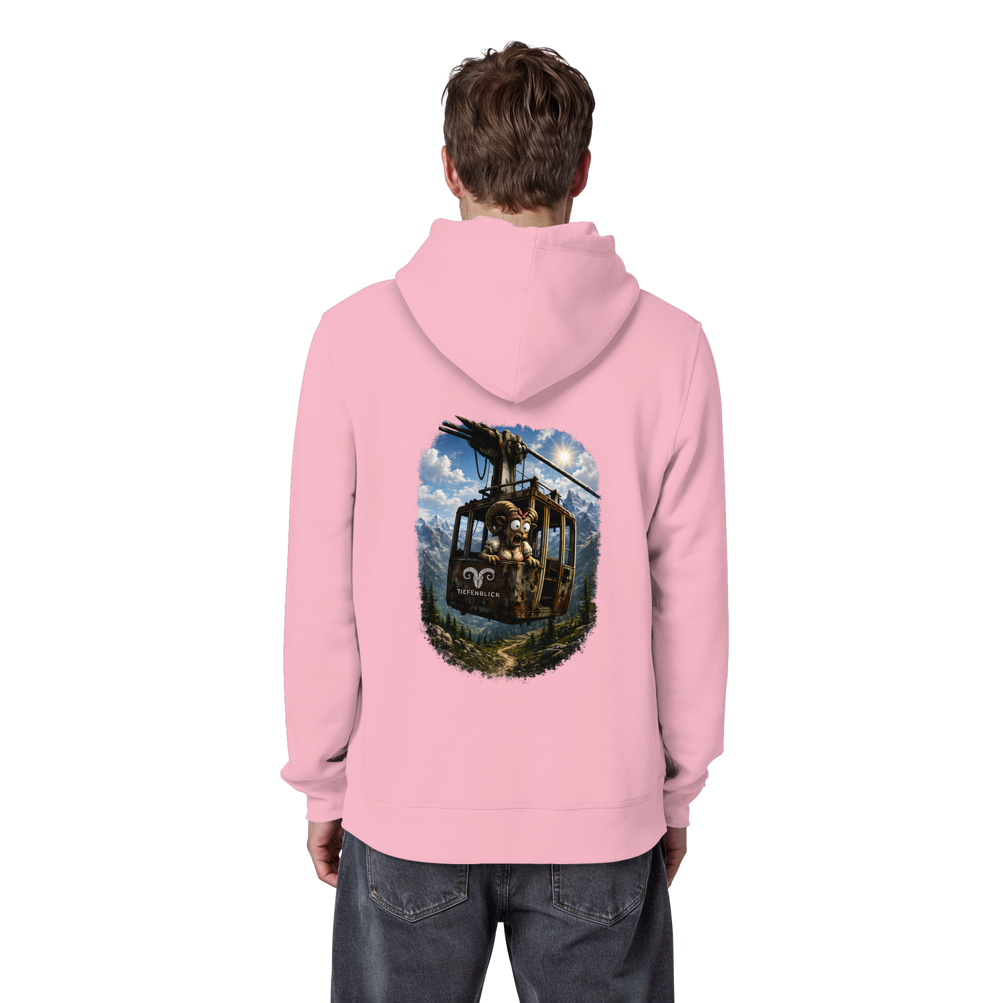 Tiefenblick Gondel Adrenalin Fun - Organic Basic Hoodie