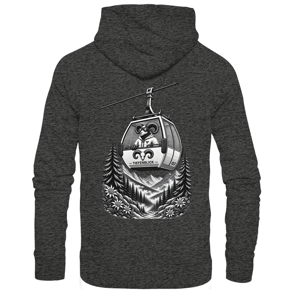Tiefenblick Gondel Fun  - Organic Basic Hoodie