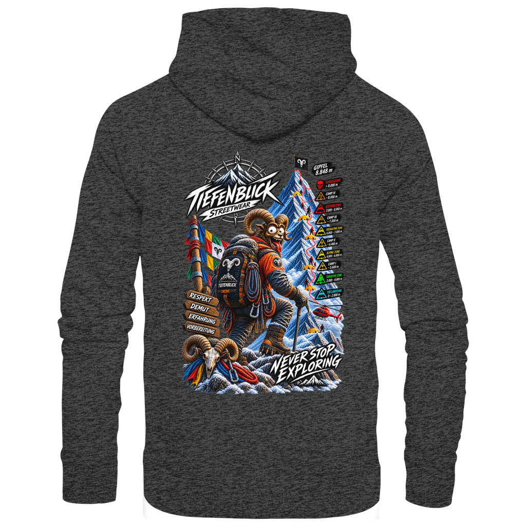 Tiefenblick Todeszone Fun - Organic Basic Hoodie