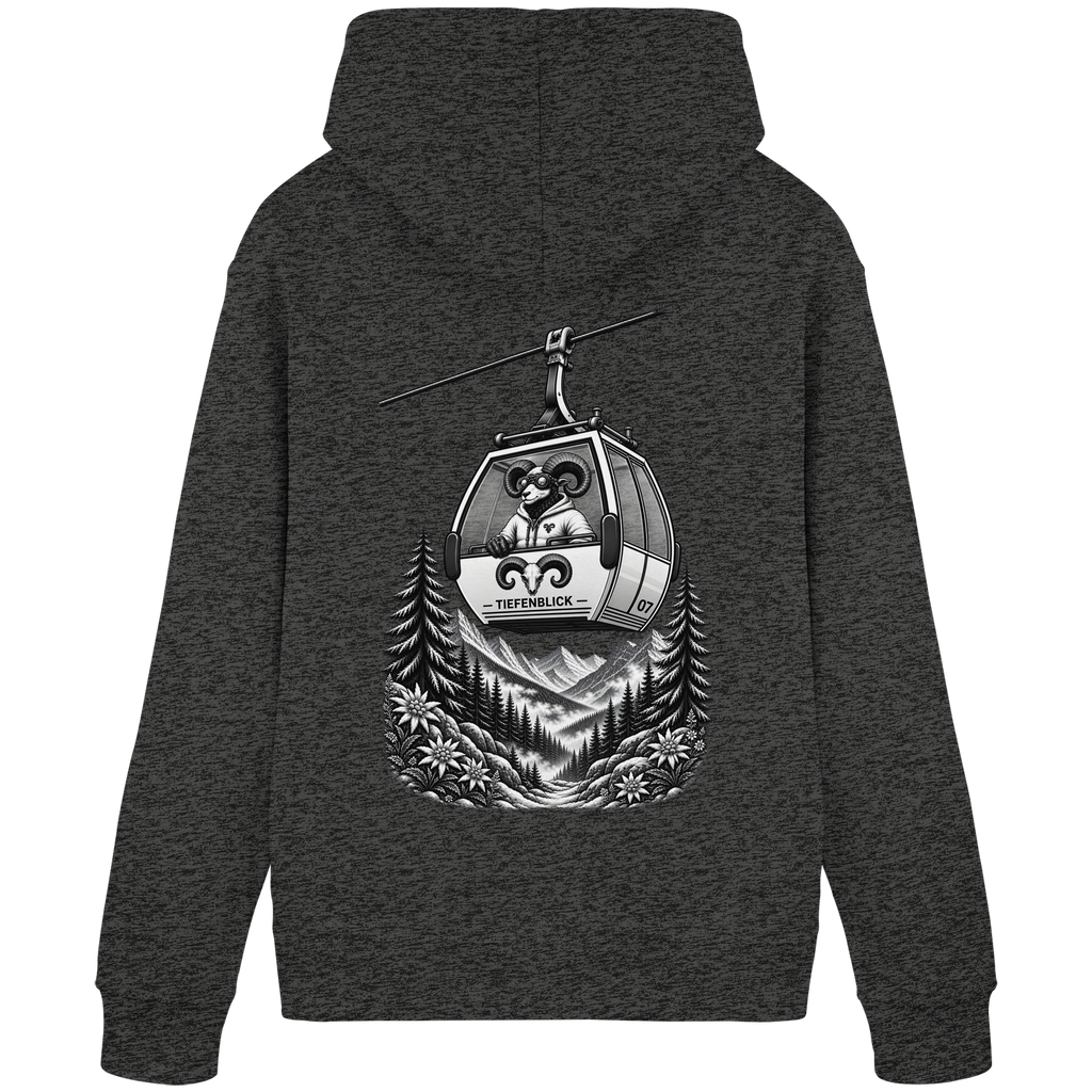 Tiefenblick Gondel Fun  - Organic Basic Hoodie