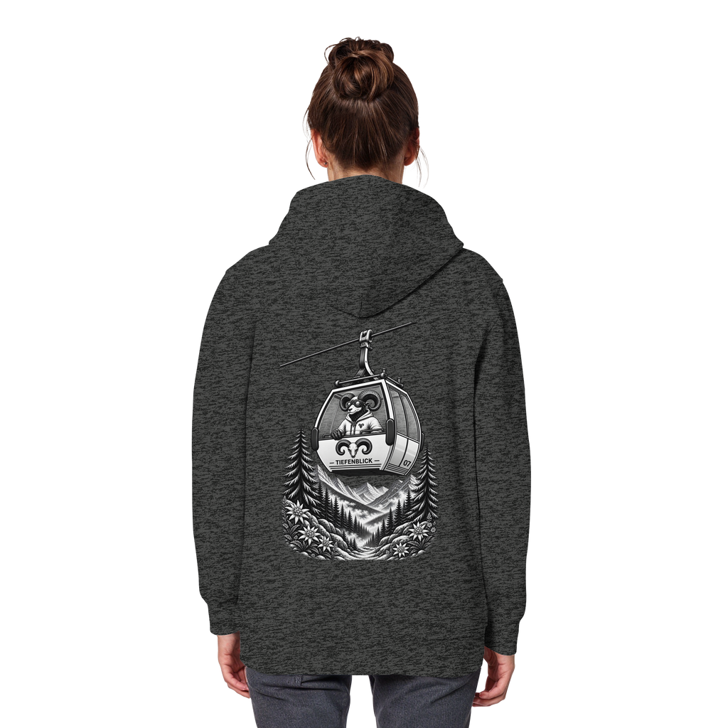 Tiefenblick Gondel Fun  - Organic Basic Hoodie