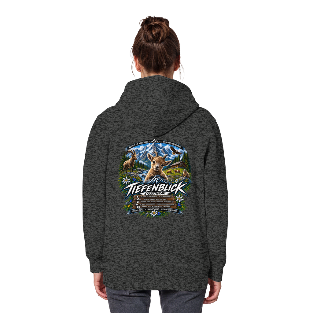 Tiefenblick Respekt Edition - Organic Basic Hoodie