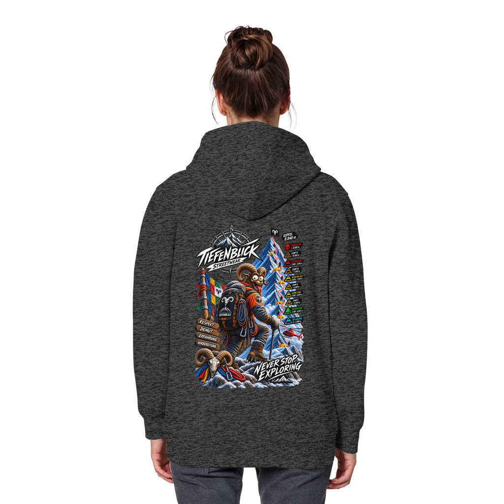 Tiefenblick Todeszone Fun - Organic Basic Hoodie