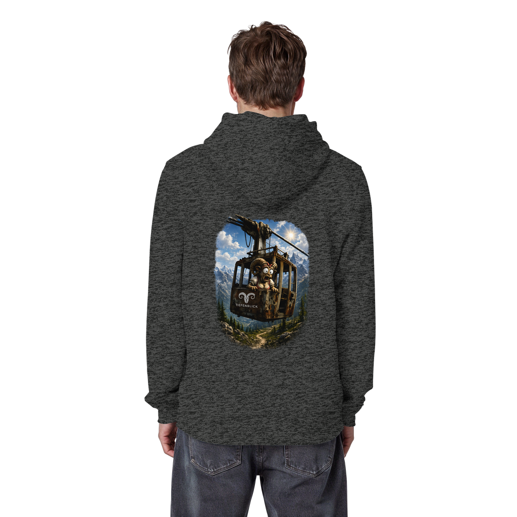 Tiefenblick Gondel Adrenalin Fun - Organic Basic Hoodie
