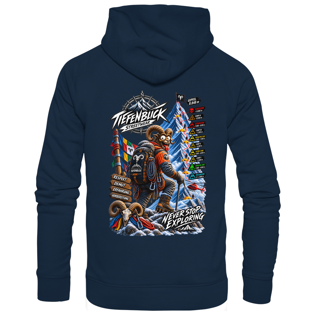 Tiefenblick Todeszone Fun - Organic Basic Hoodie
