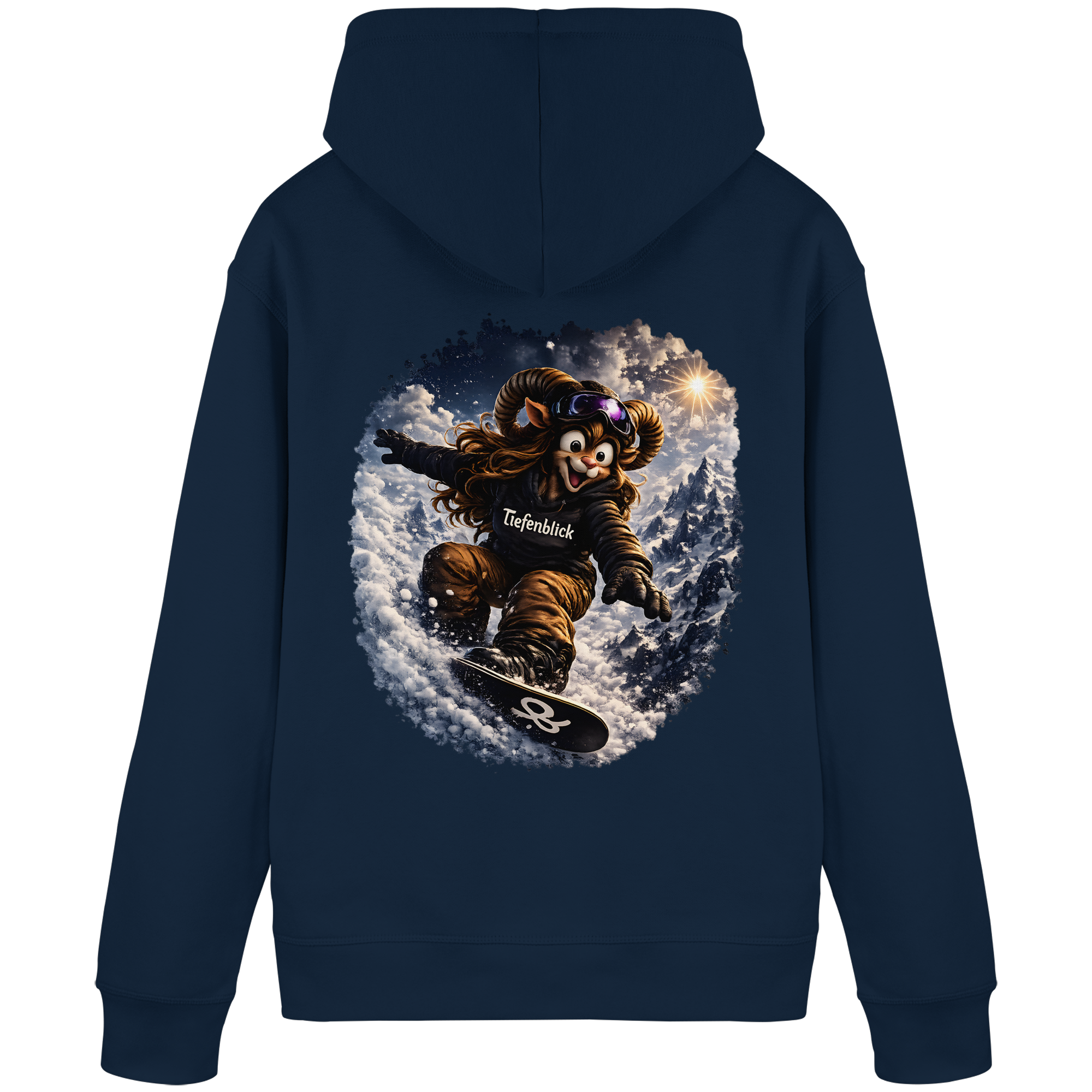 Tiefenblick Ski - Organic Basic Hoodie