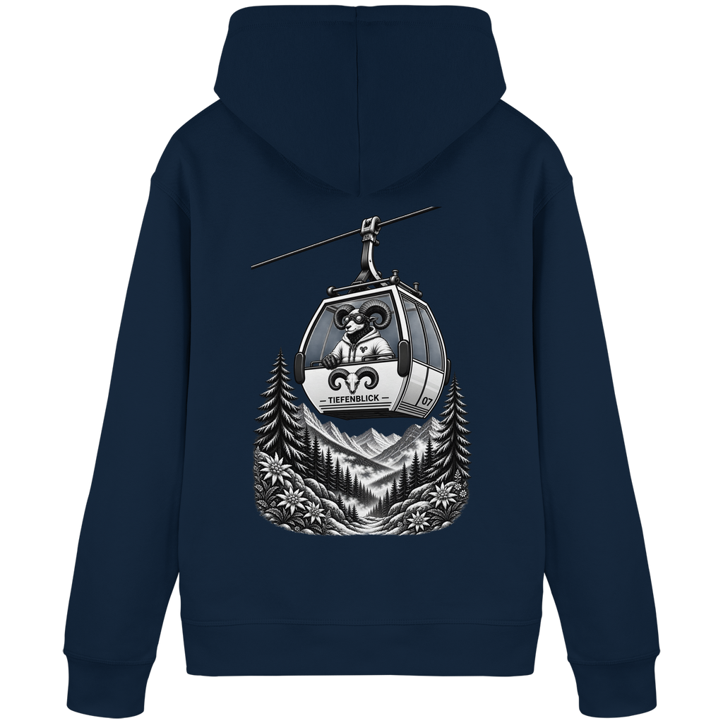 Tiefenblick Gondel Fun  - Organic Basic Hoodie