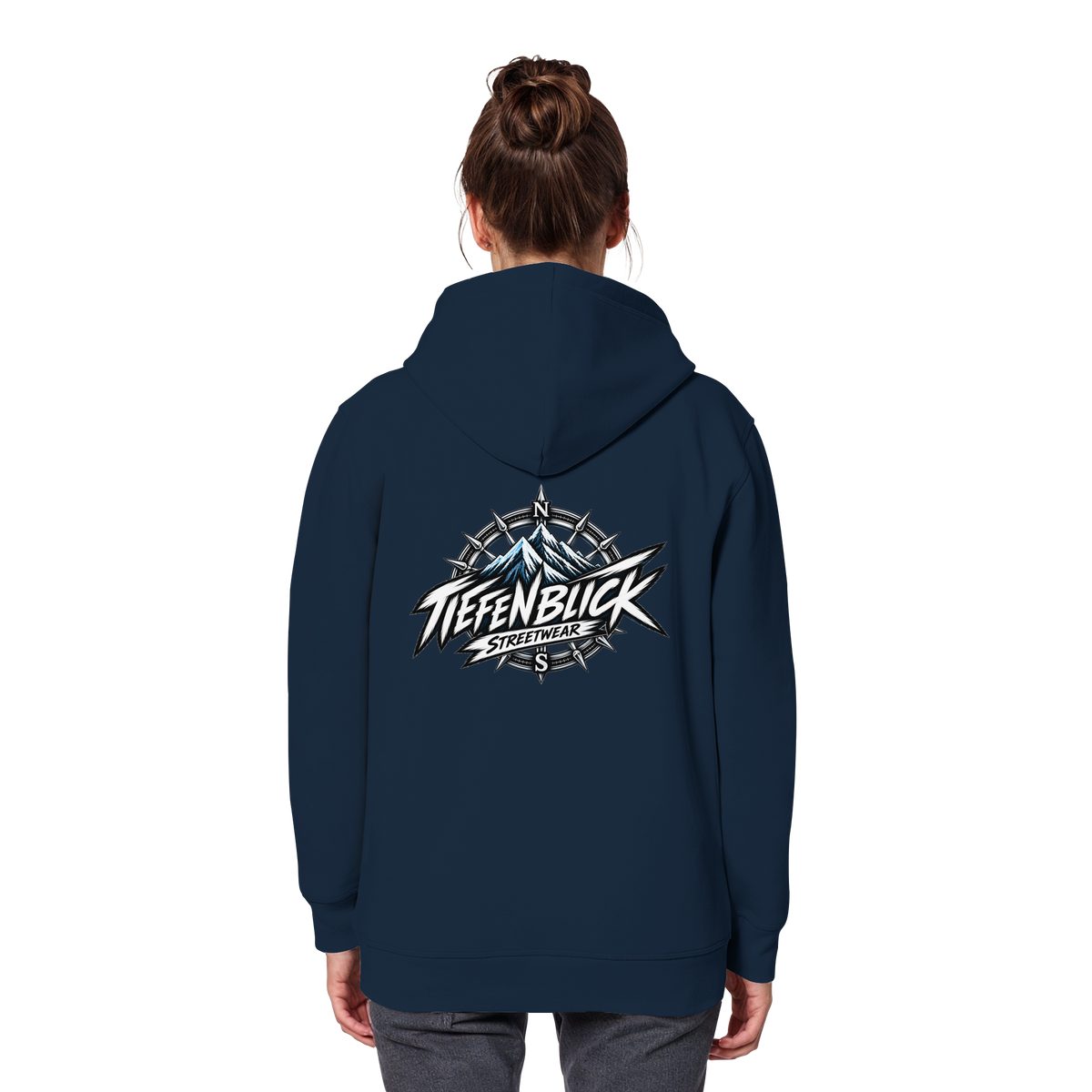Tiefenblick True North Edition - Organic Basic Hoodie