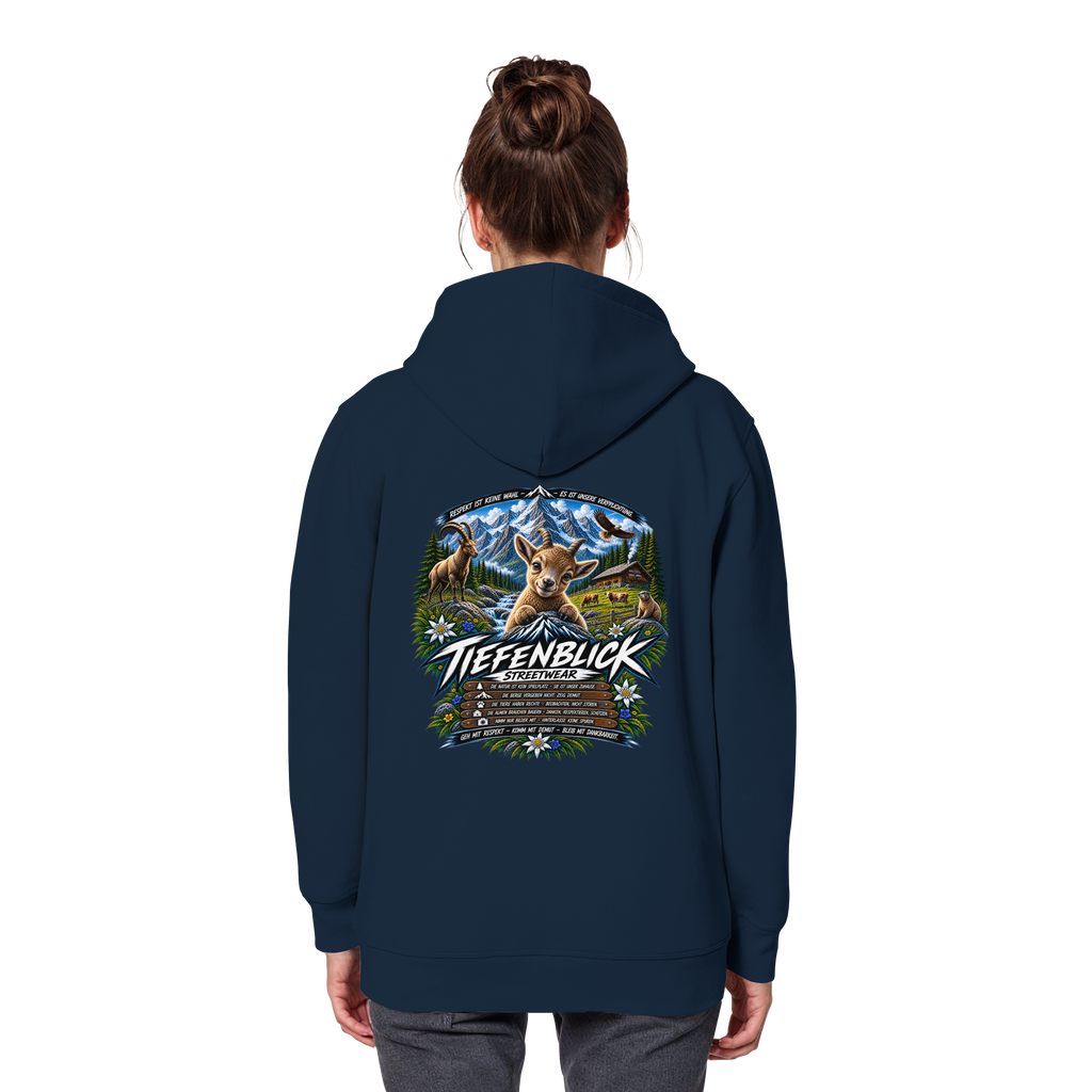 Tiefenblick Respekt Edition - Organic Basic Hoodie