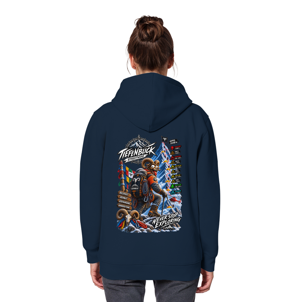 Tiefenblick Todeszone Fun - Organic Basic Hoodie