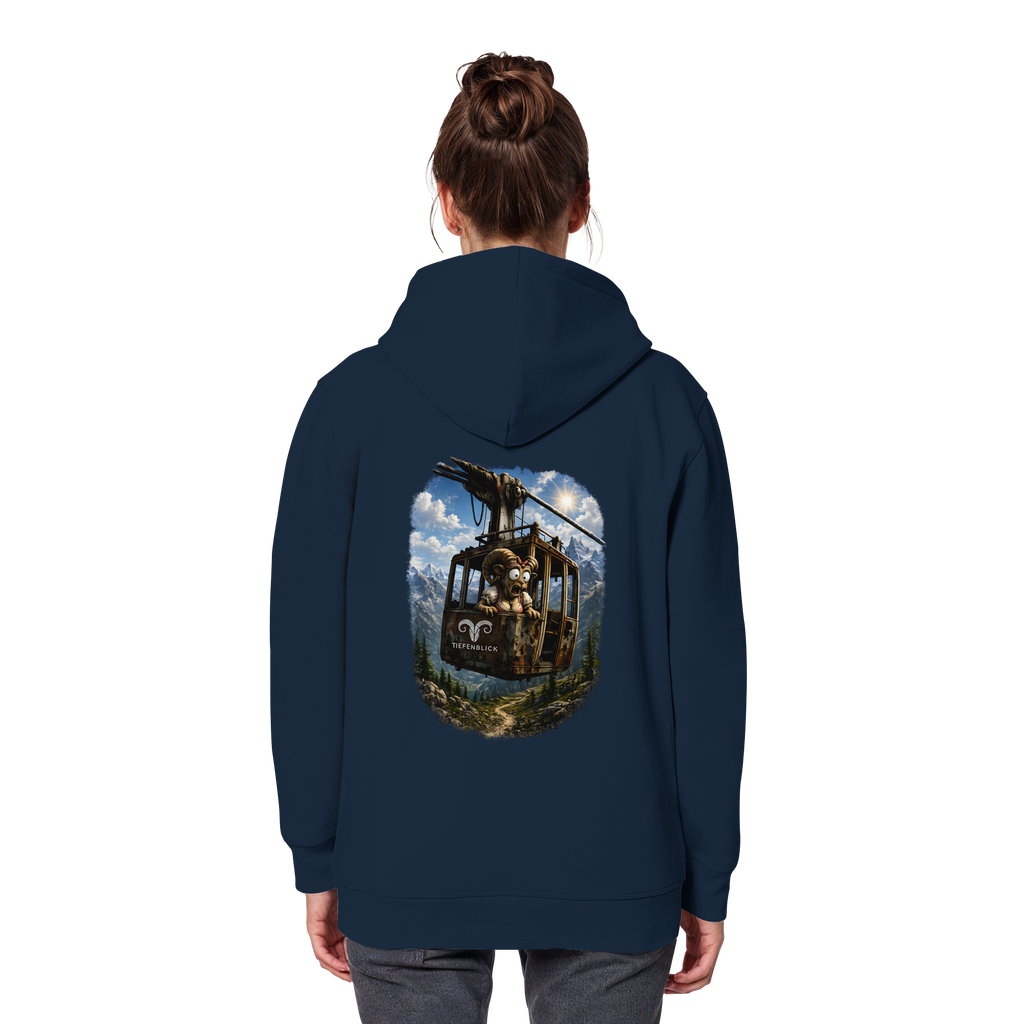 Tiefenblick Gondel Adrenalin Fun - Organic Basic Hoodie