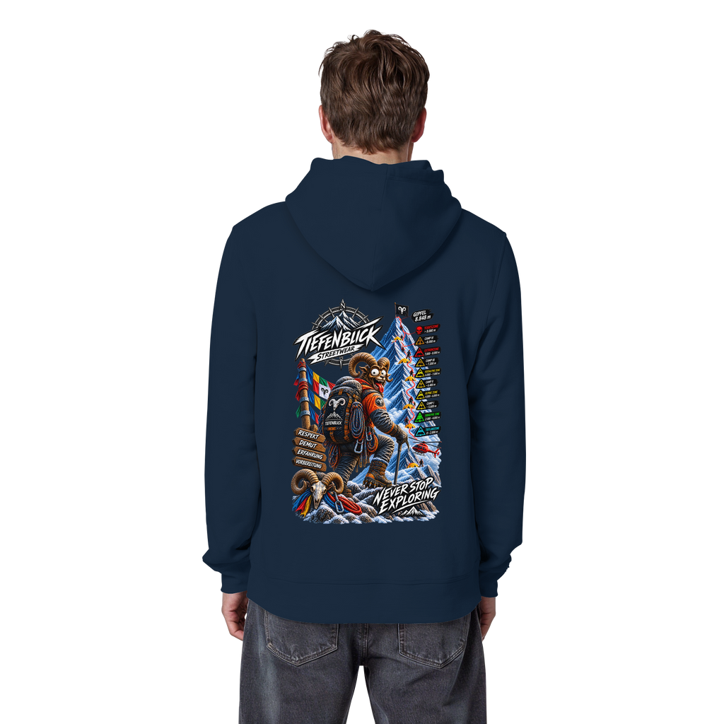 Tiefenblick Todeszone Fun - Organic Basic Hoodie
