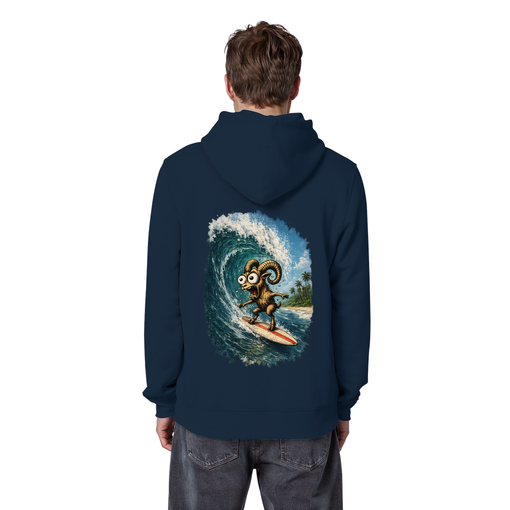 Tiefenblick Urlaub Fun  - Organic Basic Hoodie