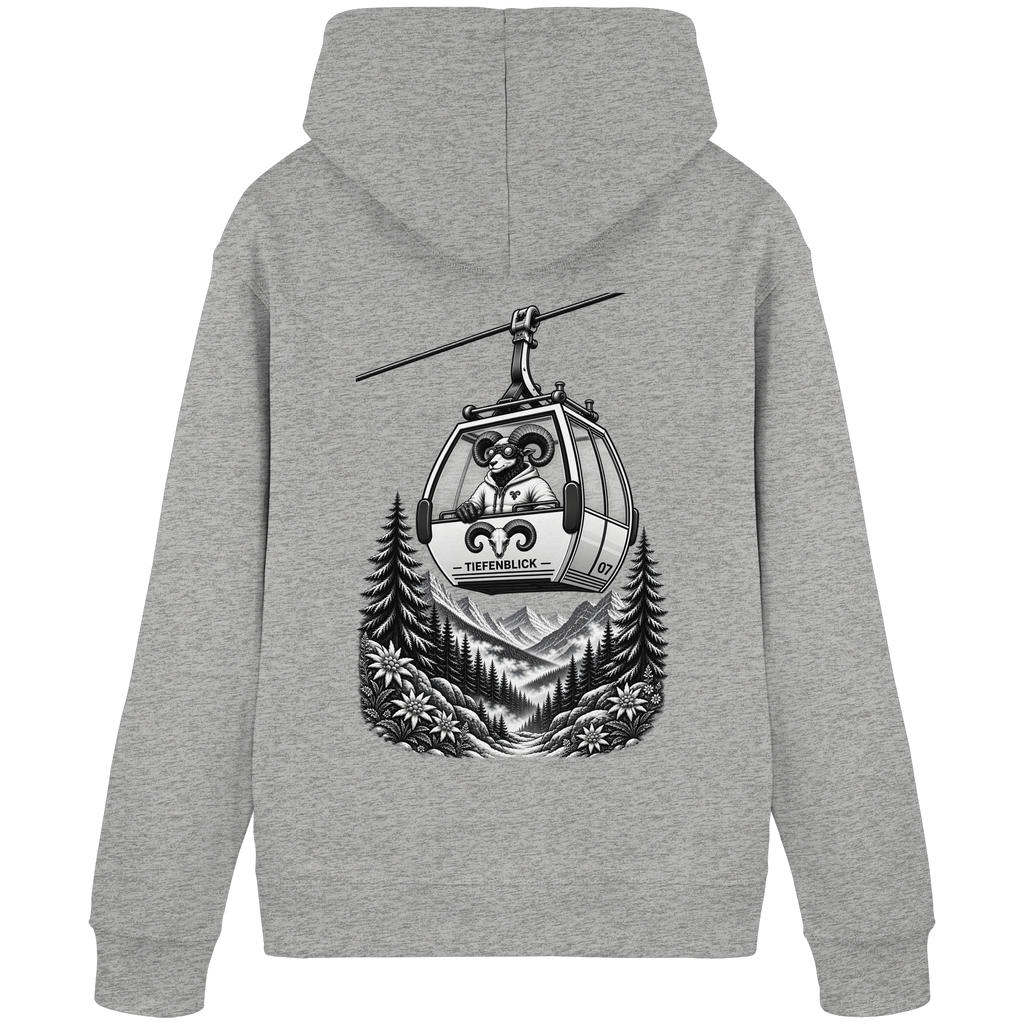 Tiefenblick Gondel Fun  - Organic Basic Hoodie