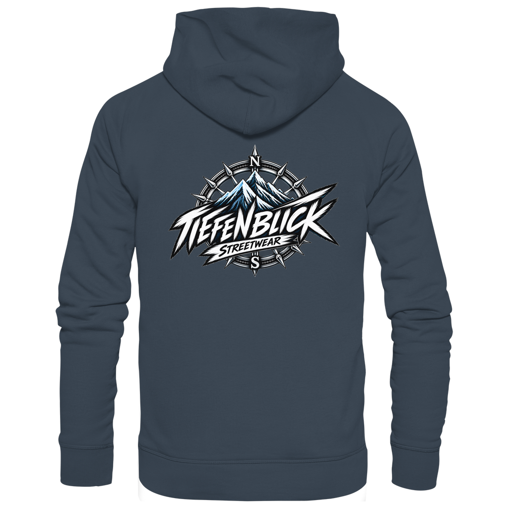 Tiefenblick True North Edition - Organic Basic Hoodie