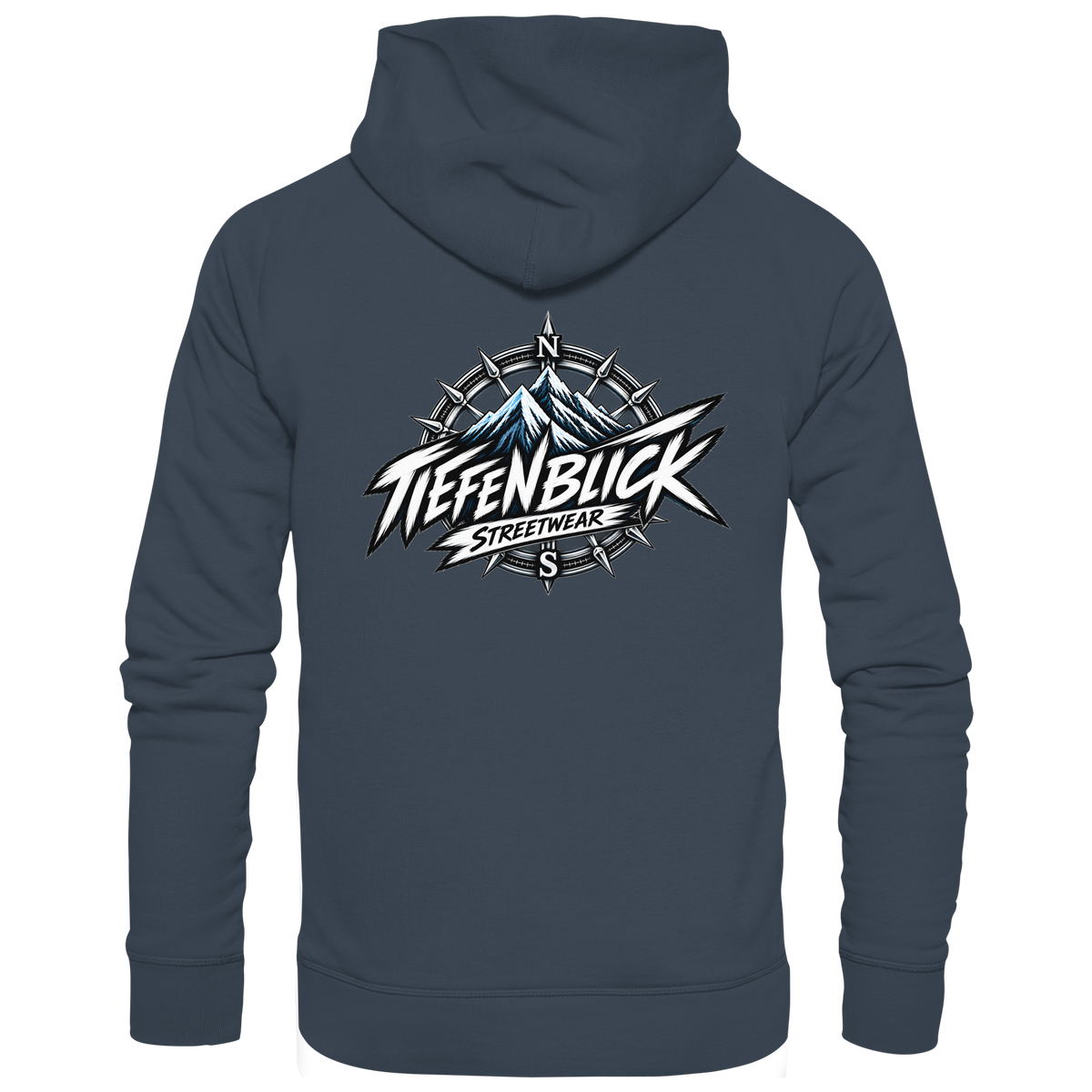 Tiefenblick True North Edition - Organic Basic Hoodie