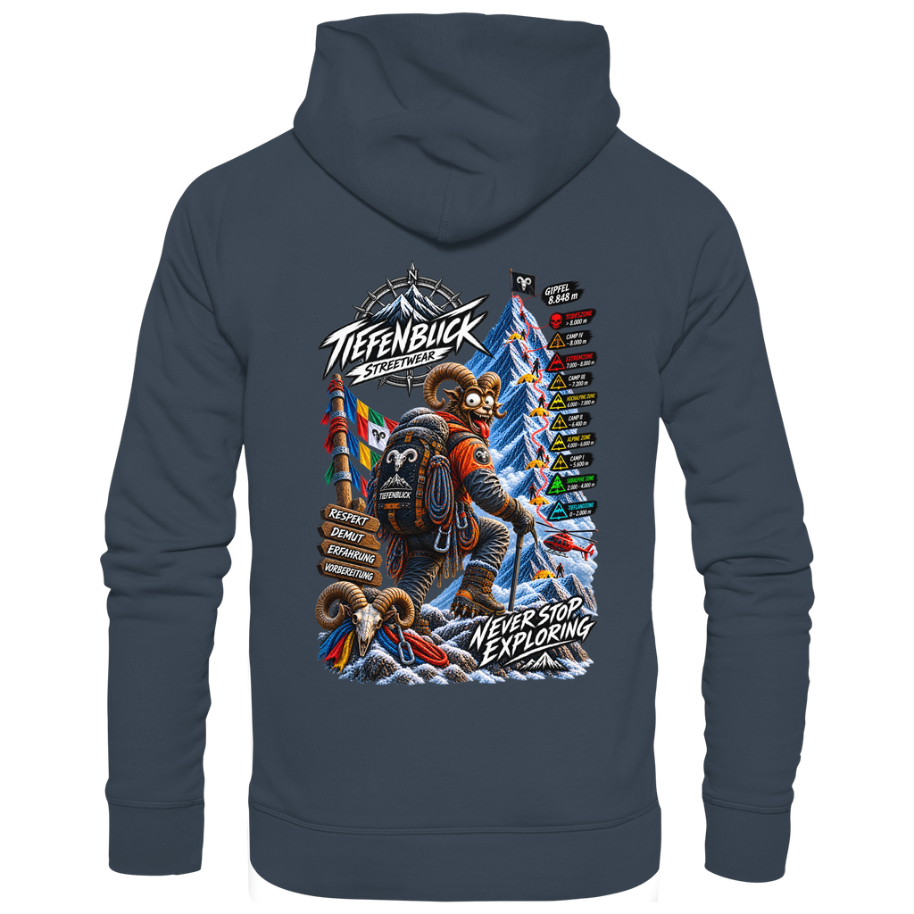 Tiefenblick Todeszone Fun - Organic Basic Hoodie