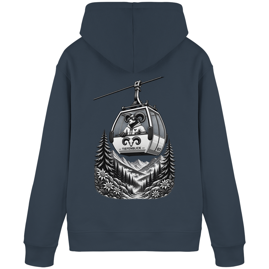 Tiefenblick Gondel Fun  - Organic Basic Hoodie