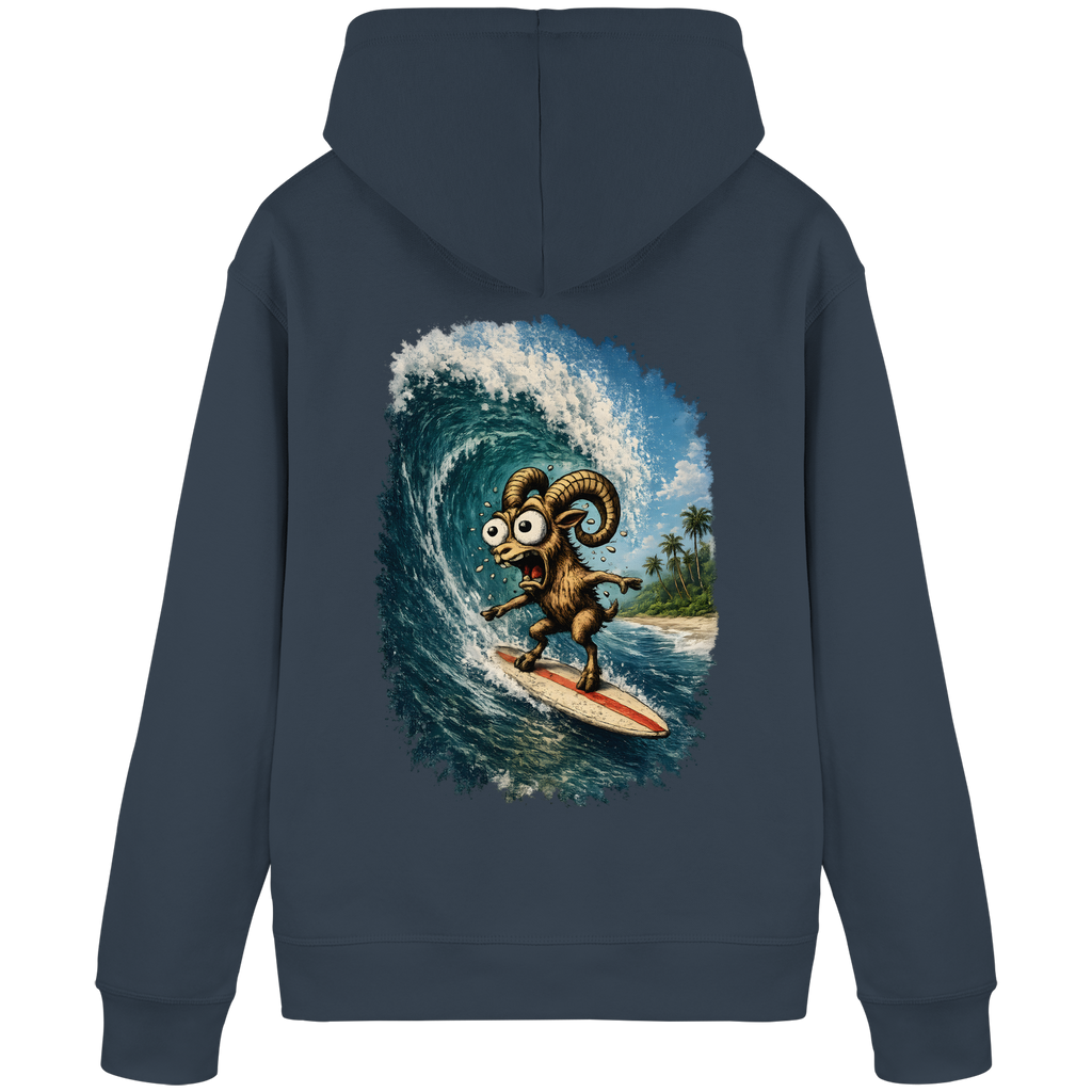 Tiefenblick Urlaub Fun  - Organic Basic Hoodie