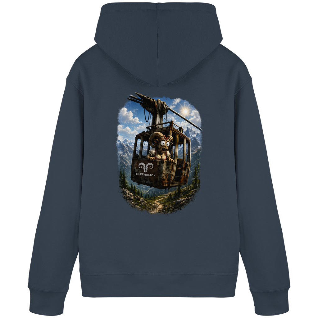 Tiefenblick Gondel Adrenalin Fun - Organic Basic Hoodie