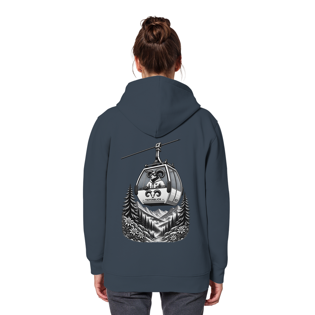 Tiefenblick Gondel Fun  - Organic Basic Hoodie