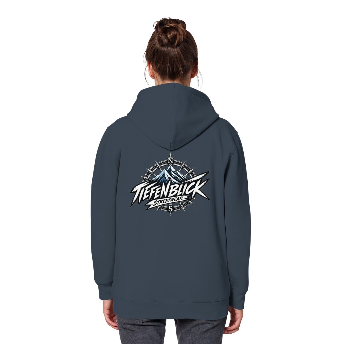 Tiefenblick True North Edition - Organic Basic Hoodie