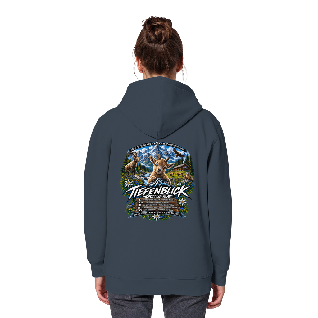 Tiefenblick Respekt Edition - Organic Basic Hoodie