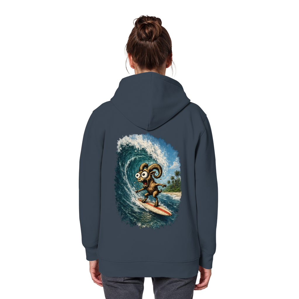 Tiefenblick Urlaub Fun  - Organic Basic Hoodie