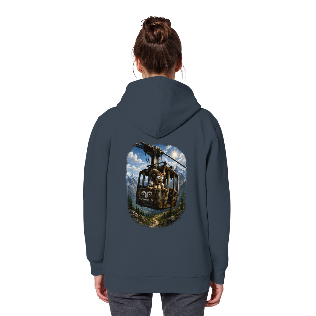 Tiefenblick Gondel Adrenalin Fun - Organic Basic Hoodie