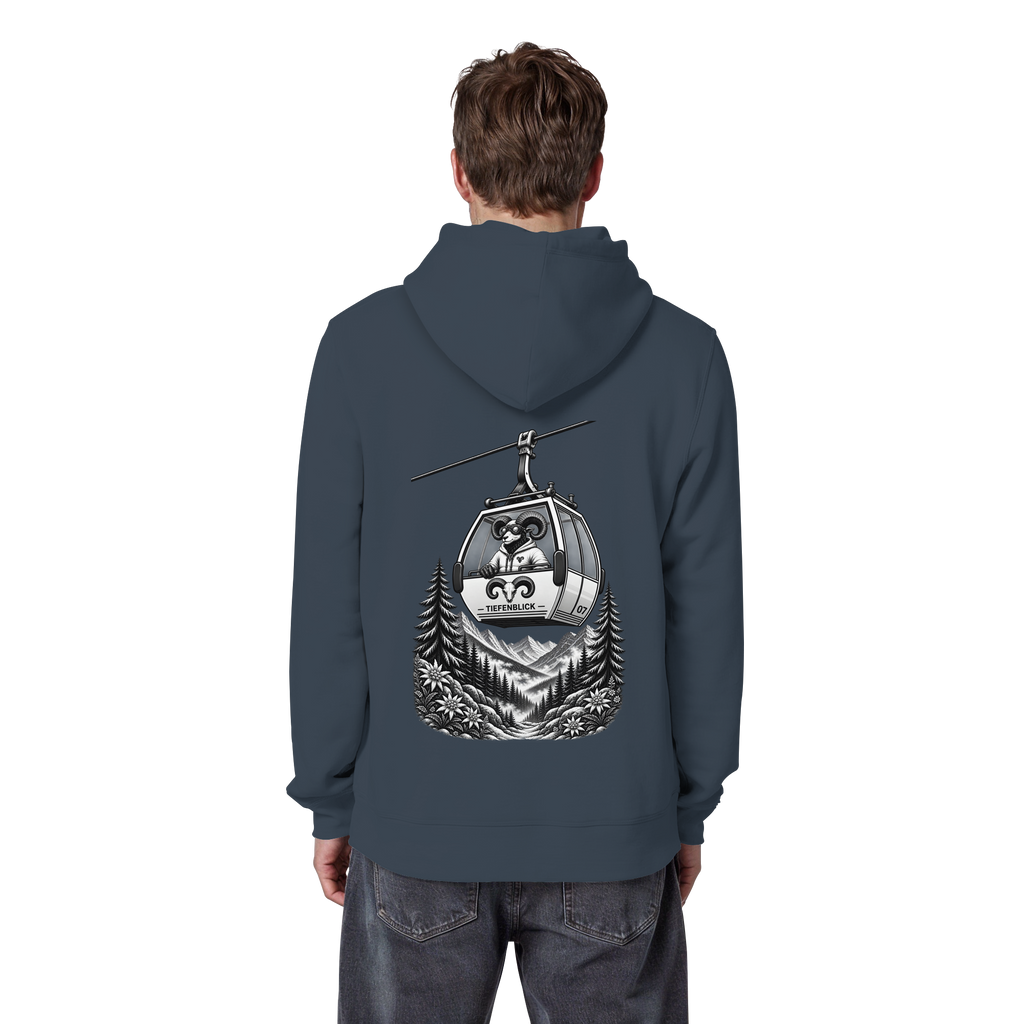 Tiefenblick Gondel Fun  - Organic Basic Hoodie
