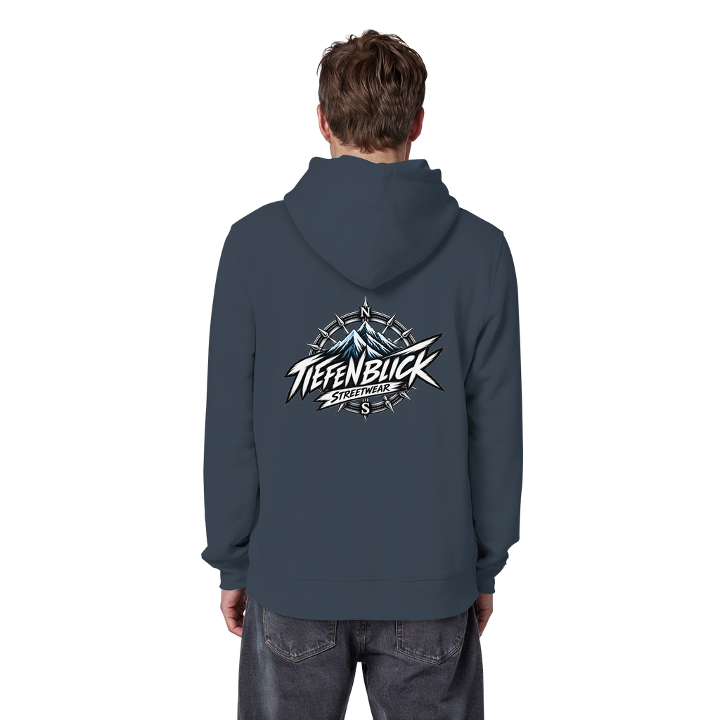 Tiefenblick True North Edition - Organic Basic Hoodie