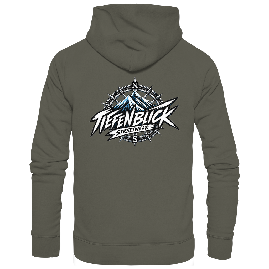 Tiefenblick True North Edition - Organic Basic Hoodie