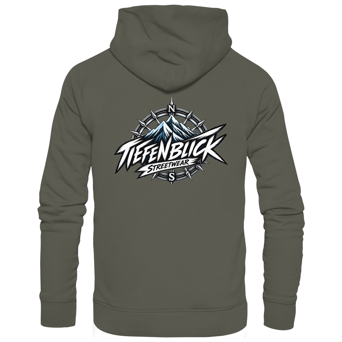 Tiefenblick True North Edition - Organic Basic Hoodie