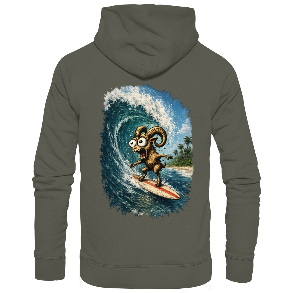 Tiefenblick Urlaub Fun  - Organic Basic Hoodie