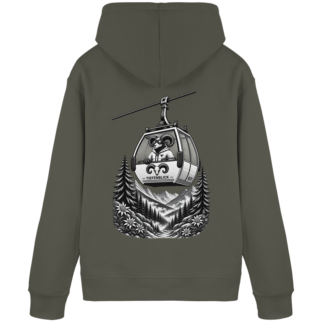 Tiefenblick Gondel Fun  - Organic Basic Hoodie