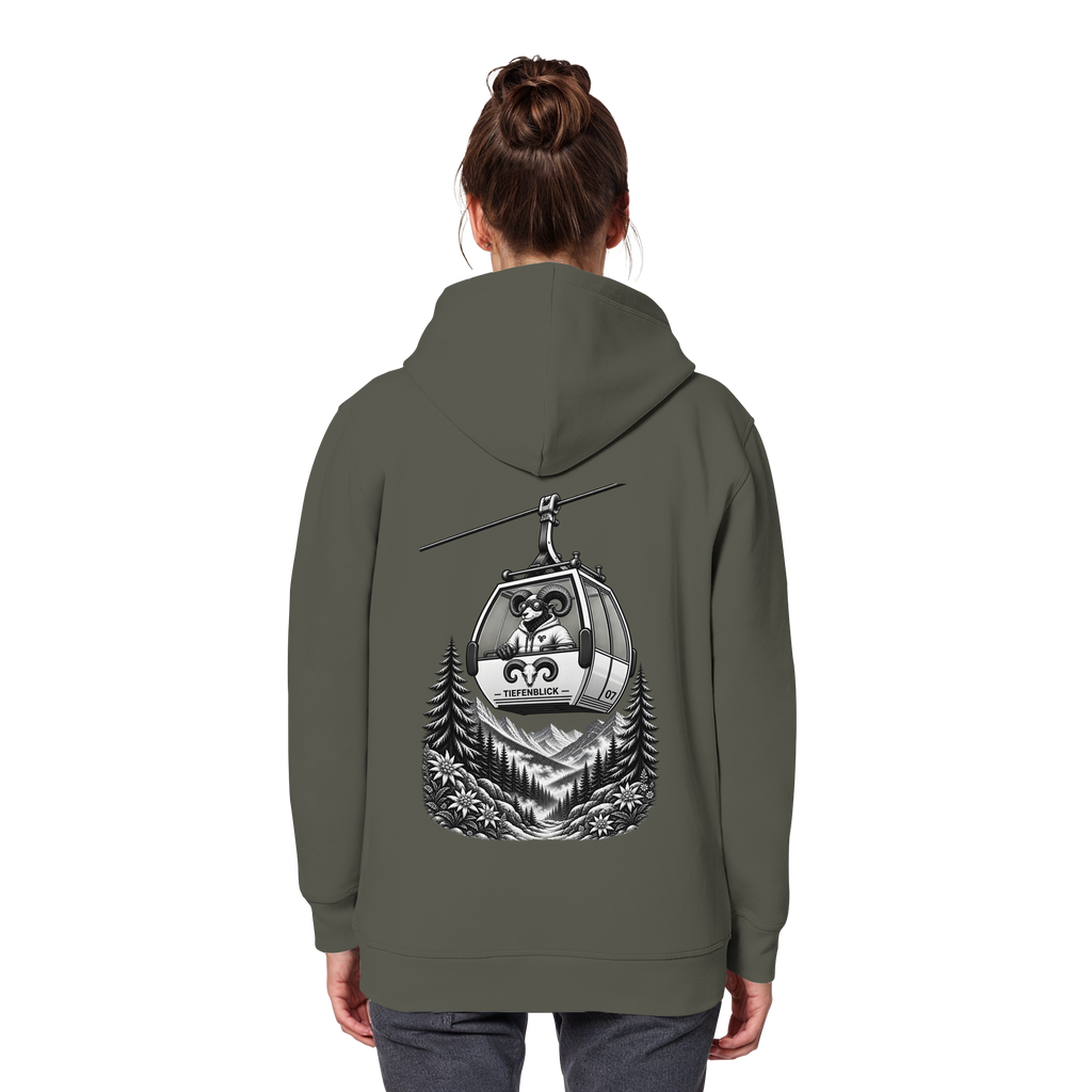 Tiefenblick Gondel Fun  - Organic Basic Hoodie