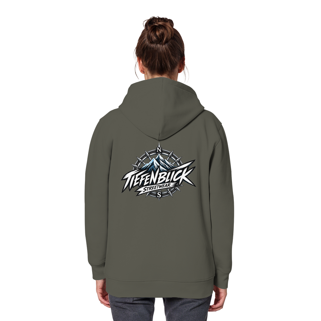 Tiefenblick True North Edition - Organic Basic Hoodie