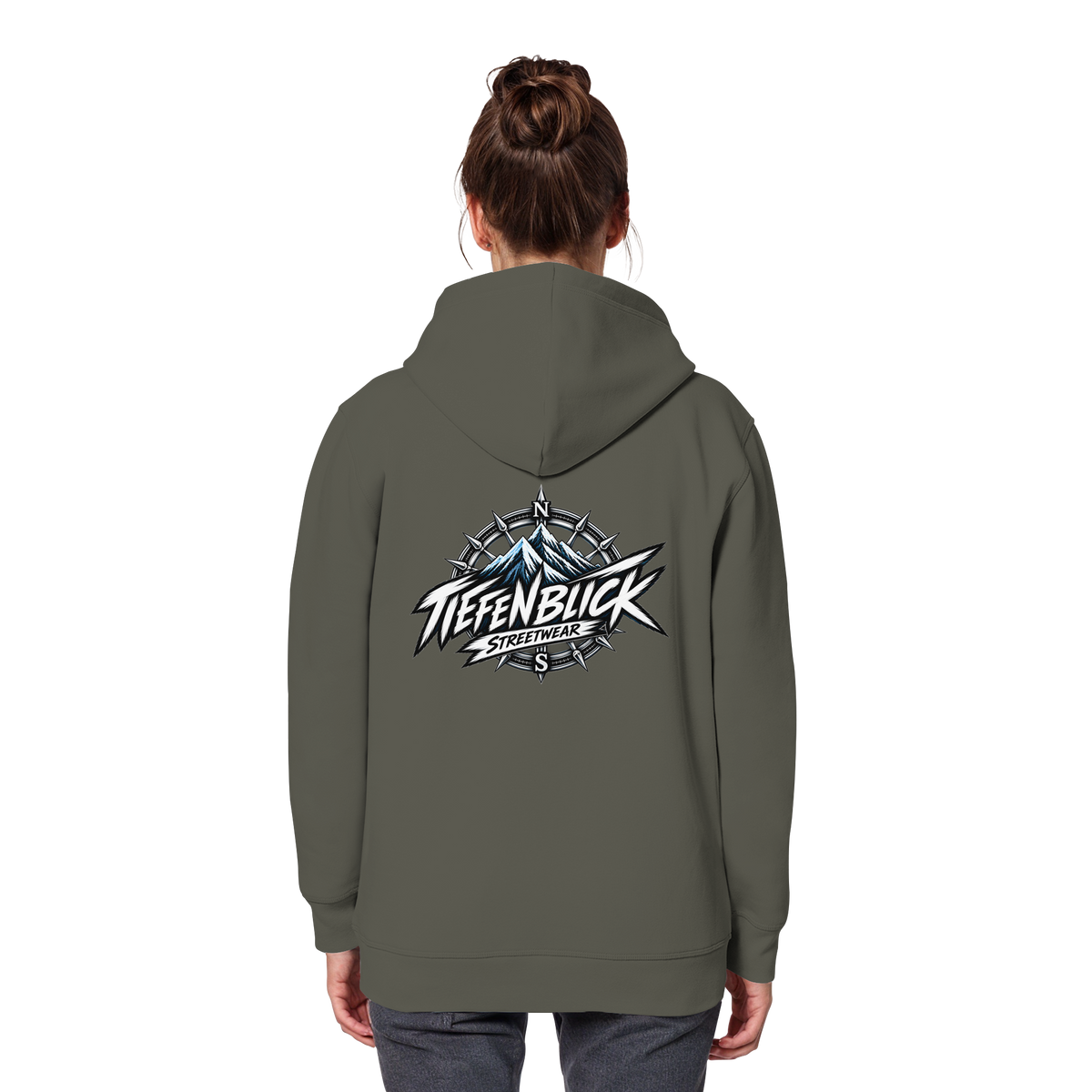 Tiefenblick True North Edition - Organic Basic Hoodie