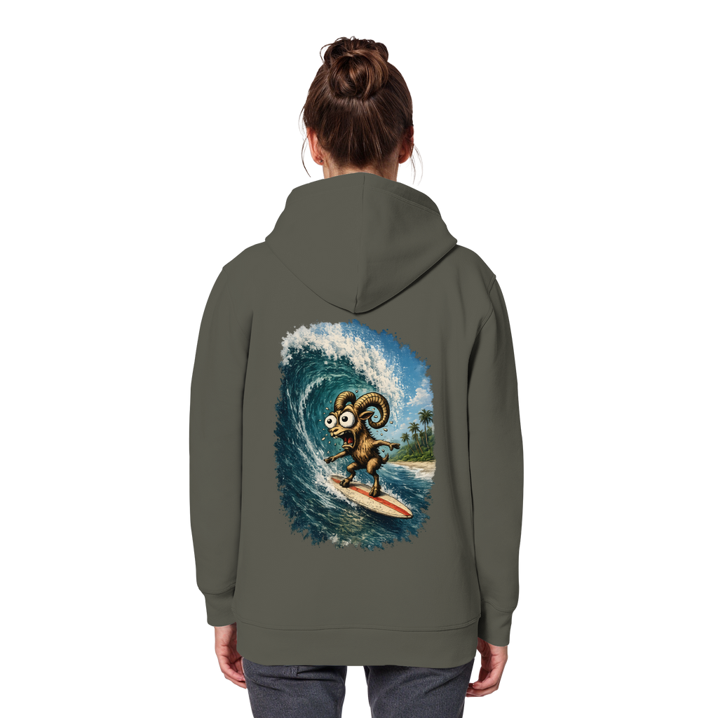 Tiefenblick Urlaub Fun  - Organic Basic Hoodie