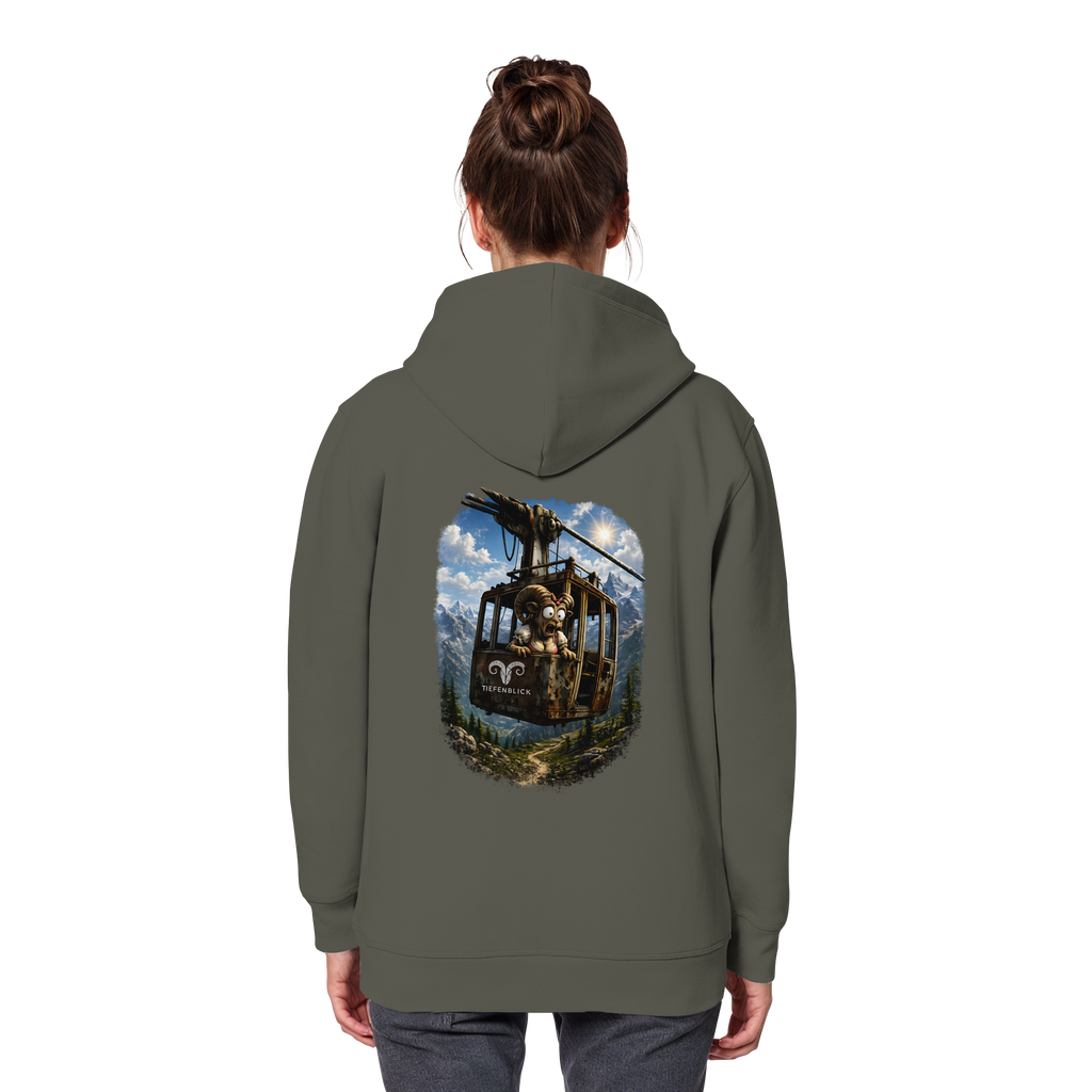 Tiefenblick Gondel Adrenalin Fun - Organic Basic Hoodie