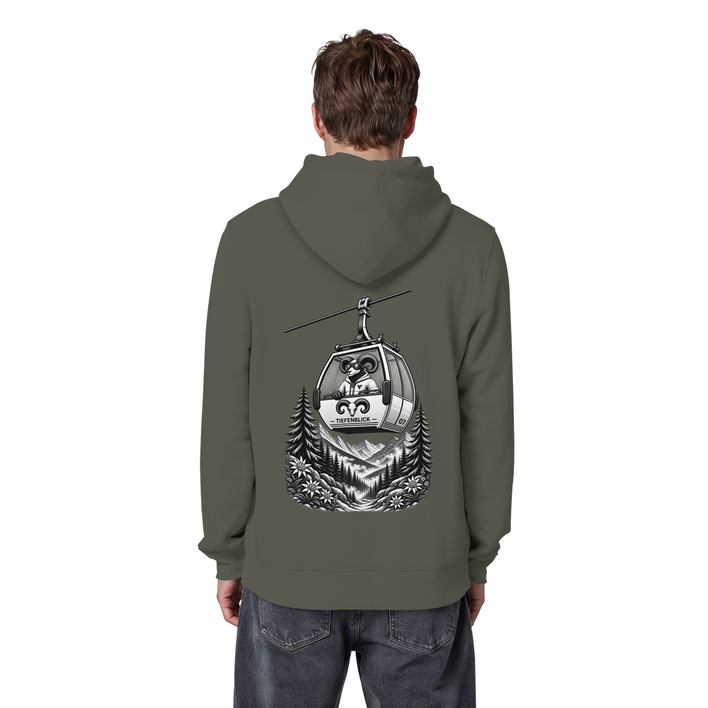 Tiefenblick Gondel Fun  - Organic Basic Hoodie