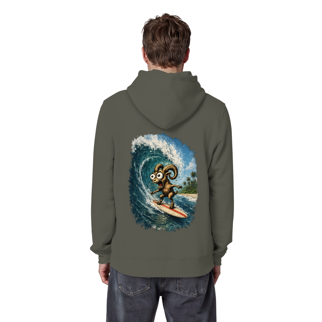 Tiefenblick Urlaub Fun  - Organic Basic Hoodie