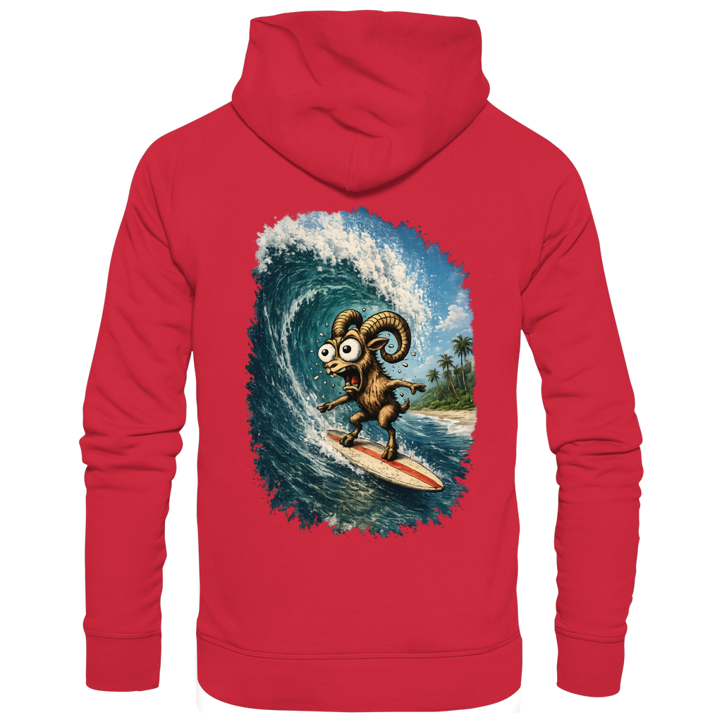 Tiefenblick Urlaub Fun  - Organic Basic Hoodie