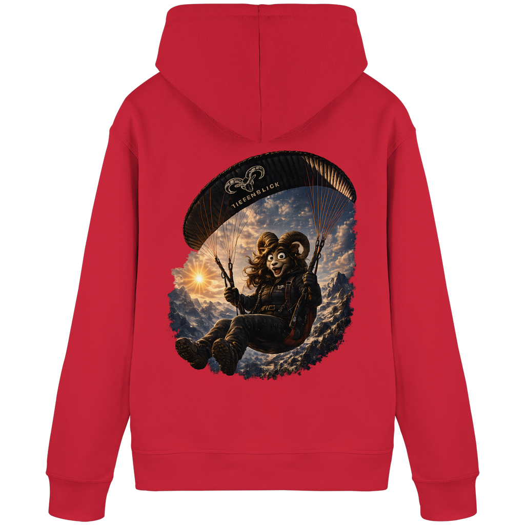 Tiefenblick Paraglider  - Organic Basic Hoodie